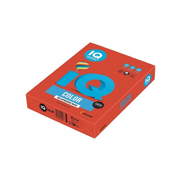 IQ color - Fotokopirni papir CO44 Intensive Coral Red 160 g/m² - 21 x 29,7 cm
