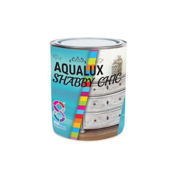 Aqualux "Shabby Chic" Bijela čipka - 0,75 L