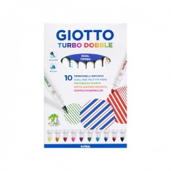 Dvostrani flomasteri "Giotto" Turbo Dobble