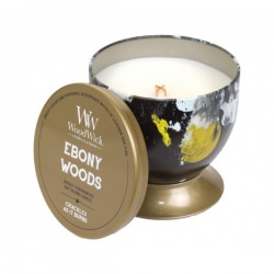WoodWick - Ebony Woods - Mirisna svijeća - 240,9 g