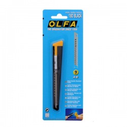 OLFA - 180 BLACK - Skalpel - 9 mm AB