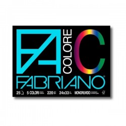 19128 Blok "Fabriano" Colore - 24 x 33 cm - 220 g